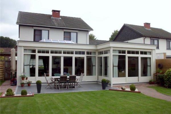 Serre met plat dak - Van Den Bergh